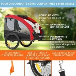 Bon marché 😉 KLARFIT Camping & Randonnée Husky Race Remorque Pour Chien 🎁 9 Bon marché 😉 KLARFIT Camping & Randonnée Husky Race Remorque Pour Chien 🎁 -Jardin-et-Bricolage Soldes 10034691 FR 0004 usp