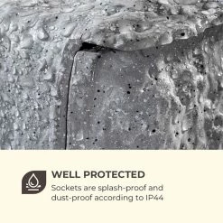 De gros 🛒 Waldbeck Outils De Jardinage Power Rock Twilight 👏 -Jardin-et-Bricolage Soldes 10034693 yy 0006 logo Waldbeck Power Rock Twilight Gartensteckdose