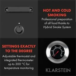 Promo ✔️ Klarstein Grills Et Barbecues Flintstone Fumoir ✔️ 8 Promo ✔️ Klarstein Grills Et Barbecues Flintstone Fumoir ✔️ -Jardin-et-Bricolage Soldes 10034702 yy 0003 logo Klarstein NES C16