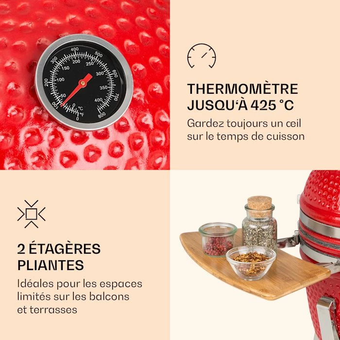 Offres ⌛ Klarstein Grills Et Barbecues Princesize Pro Barbecue Kamado 😀 5 Offres ⌛ Klarstein Grills Et Barbecues Princesize Pro Barbecue Kamado 😀 – Image 5