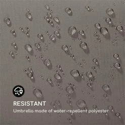 Promo 😉 Blumfeldt Marquises Flex-Shade XL Parasol 😀 -Jardin-et-Bricolage Soldes 10034728 yy 0004 logo Blumfeldt Flex Shade XL Sonnenschirm 150x210 grau