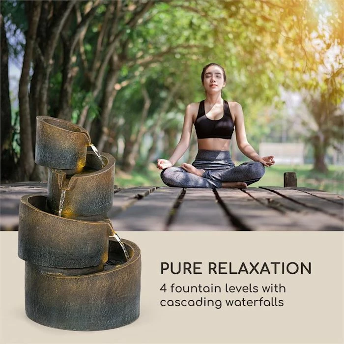 Meilleure affaire ✨ Blumfeldt Décoration D'extérieur Mantua Fontaine En Cascade 🧨 3 Meilleure affaire ✨ Blumfeldt Décoration D'extérieur Mantua Fontaine En Cascade 🧨 – Image 3