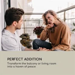 Offres 🔥 Blumfeldt Décoration D'extérieur Messina Fontaine En Cascade 🌟 -Jardin-et-Bricolage Soldes 10034734 yy 0006 logo Blumfeldt Messina Kaskadenbrunnen