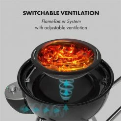 Vente flash đ Klarstein Grills Et Barbecues Beef Baron Barbecue Boule â 9 Vente flash đ Klarstein Grills Et Barbecues Beef Baron Barbecue Boule â -Jardin-et-Bricolage Soldes 10034735 yy 0004 logo Klarstein Beef Baron Kugelgrill schwarz