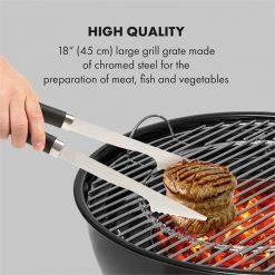 Vente flash đ Klarstein Grills Et Barbecues Beef Baron Barbecue Boule â 10 Vente flash đ Klarstein Grills Et Barbecues Beef Baron Barbecue Boule â -Jardin-et-Bricolage Soldes 10034735 yy 0005 logo Klarstein Beef Baron Kugelgrill schwarz