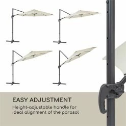 Les meilleures critiques de 👍 Blumfeldt Marquises Belo Horizonte Parasol 💯 -Jardin-et-Bricolage Soldes 10034743 yy 0006 logo blumfeldt Belo Horizonte Sonnenschirm creme