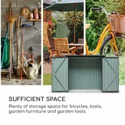 Budget 👏 Blumfeldt Outils De Jardinage Solid Storage Remise à Outils à Double Porte ⌛ -Jardin-et-Bricolage Soldes 10034754 uk 0003 logo blumfeldt Solid Storage Geraetehaus Doppeltuer