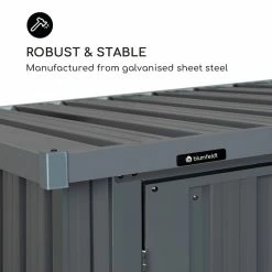 Budget 👏 Blumfeldt Outils De Jardinage Solid Storage Remise à Outils à Double Porte ⌛ -Jardin-et-Bricolage Soldes 10034754 uk 0004 logo blumfeldt Solid Storage Geraetehaus Doppeltuer