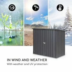 Budget 👏 Blumfeldt Outils De Jardinage Solid Storage Remise à Outils à Double Porte ⌛ -Jardin-et-Bricolage Soldes 10034754 uk 0006 logo blumfeldt Solid Storage Geraetehaus Doppeltuer