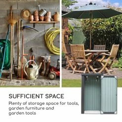 Tout neuf 💯 Blumfeldt Outils De Jardinage Solid Storage Remise à Outils Une Porte 🥰 -Jardin-et-Bricolage Soldes 10034755 uk 0003 logo blumfeldt Solid Storage Geraetehaus Einzeltuer