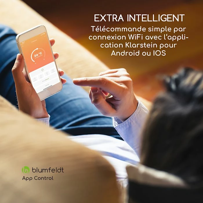 Sortie 😀 Blumfeldt Chauffages Radiants Et Poêles De Jardin Smartwave Chauffage Infrarouge 👍 2 Sortie 😀 Blumfeldt Chauffages Radiants Et Poêles De Jardin Smartwave Chauffage Infrarouge 👍 – Image 2