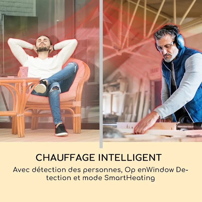 Sortie 😀 Blumfeldt Chauffages Radiants Et Poêles De Jardin Smartwave Chauffage Infrarouge 👍 5 Sortie 😀 Blumfeldt Chauffages Radiants Et Poêles De Jardin Smartwave Chauffage Infrarouge 👍 – Image 5