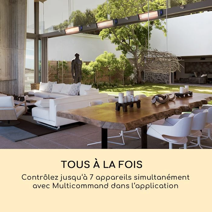 Sortie 😀 Blumfeldt Chauffages Radiants Et Poêles De Jardin Smartwave Chauffage Infrarouge 👍 6 Sortie 😀 Blumfeldt Chauffages Radiants Et Poêles De Jardin Smartwave Chauffage Infrarouge 👍 – Image 6