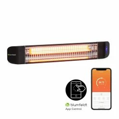 Sortie 😀 Blumfeldt Chauffages Radiants Et Poêles De Jardin Smartwave Chauffage Infrarouge 👍