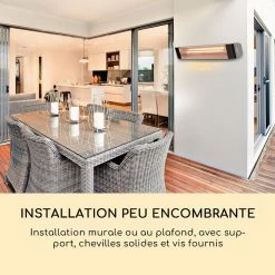 Grosses soldes 🎉 Blumfeldt Chauffages Radiants Et Poêles De Jardin Chauffage Infrarouge Smartwave 🧨 -Jardin-et-Bricolage Soldes 10034762 fr 0004 logo