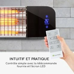 Grosses soldes 🎉 Blumfeldt Chauffages Radiants Et Poêles De Jardin Chauffage Infrarouge Smartwave 🧨 -Jardin-et-Bricolage Soldes 10034762 fr 0005 logo