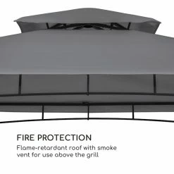 Vente flash 😍 Blumfeldt Pavillons Pour Réceptions Steakhouse Wings Pavillon 👏 -Jardin-et-Bricolage Soldes 10034765 uk 0004 logo Blumfeldt Steakhouse Wings Pavillon dunkelgrau