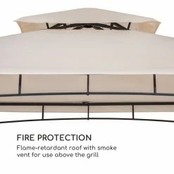 De gros ✨ Blumfeldt Pavillons Pour Réceptions Steakhouse Wings Pavillon 💯 -Jardin-et-Bricolage Soldes 10034766 uk 0004 logo Blumfeldt Steakhouse Wings Pavillon beige