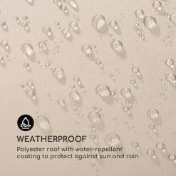 De gros ✨ Blumfeldt Pavillons Pour Réceptions Steakhouse Wings Pavillon 💯 -Jardin-et-Bricolage Soldes 10034766 uk 0006 logo Blumfeldt Steakhouse Wings Pavillon beige