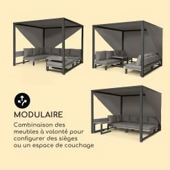 Vente flash ❤️ Blumfeldt Pavillons Pour Réceptions Havanna Pavillon & Ensemble Lounge 💯 8 Vente flash ❤️ Blumfeldt Pavillons Pour Réceptions Havanna Pavillon & Ensemble Lounge 💯 -Jardin-et-Bricolage Soldes 10034772 fr 0003 logo