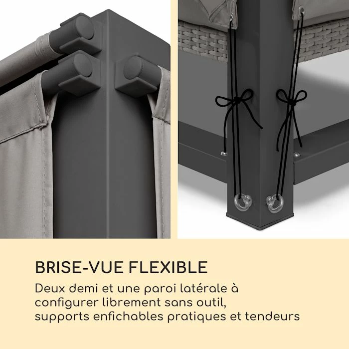Vente flash ❤️ Blumfeldt Pavillons Pour Réceptions Havanna Pavillon & Ensemble Lounge 💯 4 Vente flash ❤️ Blumfeldt Pavillons Pour Réceptions Havanna Pavillon & Ensemble Lounge 💯 – Image 4