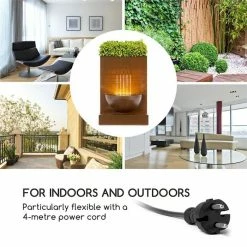 Vente flash 🎁 Blumfeldt Décoration D'extérieur Windflower Fontaine De Jardin 🥰 -Jardin-et-Bricolage Soldes 10034778 yy 0004 logo Blumfeldt Windflower Gartenbrunnen Zimmerbrunnen