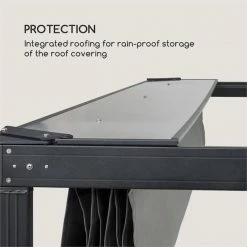 Acheter ⭐ Blumfeldt Pavillons Pour Réceptions Pantheon RemoteShade Pavillon 🥰 -Jardin-et-Bricolage Soldes 10034781 yy 0007 logo Blumfeldt Pantheon RemoteShade Pavillon grau