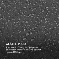 Promo 🥰 Blumfeldt Pavillons Pour Réceptions Pantheon RemoteShade Ambient Pavillon 👏 -Jardin-et-Bricolage Soldes 10034782 yy 0006 logo Blumfeldt Pantheon RemoteShade Ambient Pavillon