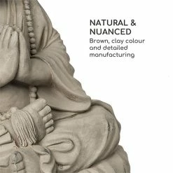 Coupon 🤩 Blumfeldt Décoration D'extérieur Anjali Statue De Jardin 🌟 -Jardin-et-Bricolage Soldes 10034785 yy 0003 logo Blumfeldt Anjali Gartenfigur braun