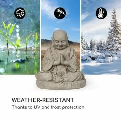 Coupon 🤩 Blumfeldt Décoration D'extérieur Anjali Statue De Jardin 🌟 -Jardin-et-Bricolage Soldes 10034785 yy 0006 logo Blumfeldt Anjali Gartenfigur braun