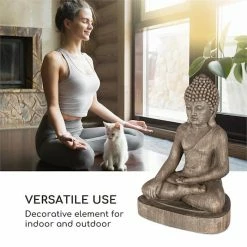 Vente flash đ Blumfeldt DĂ©coration D'extĂ©rieur Gautama Statue De Jardin đ 10 Vente flash đ Blumfeldt DĂ©coration D'extĂ©rieur Gautama Statue De Jardin đ -Jardin-et-Bricolage Soldes 10034786 yy 0005 logo Blumfeldt Gautama Gartenfigur braun