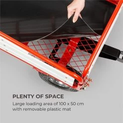 Nouveau 🎁 Waldbeck Outils De Jardinage Ventura Chariot à Main ⭐ -Jardin-et-Bricolage Soldes 10034794 yy 0005 logo Waldbeck Ventura Handwagen rot