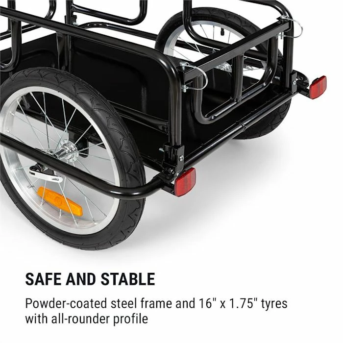 De gros đ KLARFIT Camping & RandonnĂ©e OX Remorque Pour VĂ©lo â 6 De gros đ KLARFIT Camping & RandonnĂ©e OX Remorque Pour VĂ©lo â â Image 6