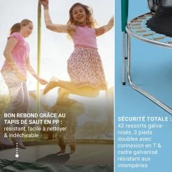 Meilleur prix 👍 KLARFIT Trampolines D'extérieur Trampoline Jumpstarter 😍 -Jardin-et-Bricolage Soldes 10034798 FR 0004 usp