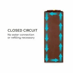 Offres 🔔 Blumfeldt Décoration D'extérieur Messina Fontaine De Jardin ⌛ -Jardin-et-Bricolage Soldes 10034807 uk 0004 logo Blumfeldt Square Cylindrical Fountain