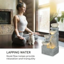 De gros 🔥 Blumfeldt Décoration D'extérieur Delos Fontaine ✔️ 8 De gros 🔥 Blumfeldt Décoration D'extérieur Delos Fontaine ✔️ -Jardin-et-Bricolage Soldes 10034810 uk 0003 logo blumfeldt Delos Brunnen grau