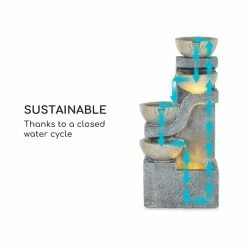 De gros 🔥 Blumfeldt Décoration D'extérieur Delos Fontaine ✔️ 9 De gros 🔥 Blumfeldt Décoration D'extérieur Delos Fontaine ✔️ -Jardin-et-Bricolage Soldes 10034810 uk 0004 logo blumfeldt Delos Brunnen grau