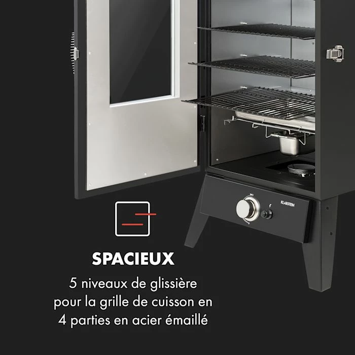 Top 10 🌟 Klarstein Grills Et Barbecues Pasadena Grill-fumoir à Gaz 🧨 5 Top 10 🌟 Klarstein Grills Et Barbecues Pasadena Grill-fumoir à Gaz 🧨 – Image 5