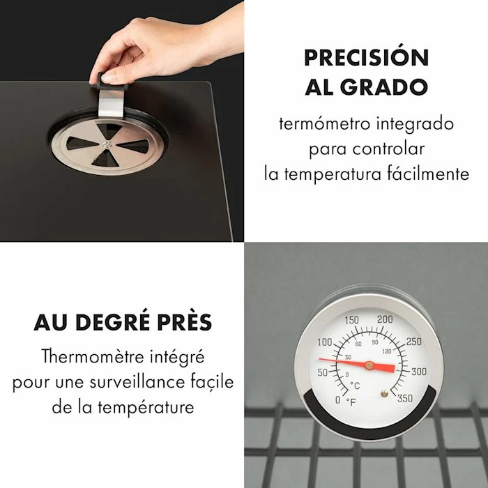 Top 10 🌟 Klarstein Grills Et Barbecues Pasadena Grill-fumoir à Gaz 🧨 6 Top 10 🌟 Klarstein Grills Et Barbecues Pasadena Grill-fumoir à Gaz 🧨 – Image 6