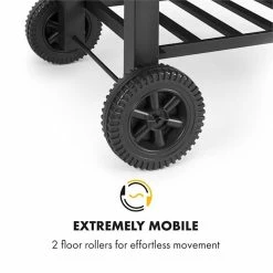 Nouveau 💯 Klarstein Grills Et Barbecues Meat Machine Grill Barbecue à Charbon De Bois ❤️ 11 Nouveau 💯 Klarstein Grills Et Barbecues Meat Machine Grill Barbecue à Charbon De Bois ❤️ -Jardin-et-Bricolage Soldes 10034819 yy 0007 logo Klarstein Meat Machine Holzkohlegrill schwarz