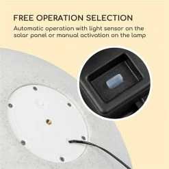 Budget 😍 Blumfeldt Eclairages De Jardin Shinestone Solar 40 Lampe Globe 🔥 -Jardin-et-Bricolage Soldes 10034840 yy 0006 logo Blumfeldt Shinestone Solar 40 Kugelleuchte 40cm