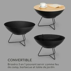 Bon marché ✔️ Blumfeldt Chauffages Radiants Et Poêles De Jardin Orbit Braséro En Acier 3-en-1 😍 -Jardin-et-Bricolage Soldes 10034934 fr 0003 logo