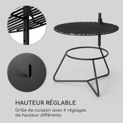 Bon marché ✔️ Blumfeldt Chauffages Radiants Et Poêles De Jardin Orbit Braséro En Acier 3-en-1 😍 -Jardin-et-Bricolage Soldes 10034934 fr 0004 logo