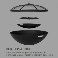 Bon marché ✔️ Blumfeldt Chauffages Radiants Et Poêles De Jardin Orbit Braséro En Acier 3-en-1 😍 -Jardin-et-Bricolage Soldes 10034934 fr 0006 logo