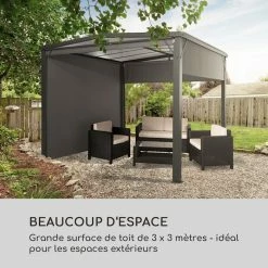 Tout neuf 🛒 Blumfeldt Pavillons Pour Réceptions Pantheon Cortina Solid Sky Pergola 🎁 -Jardin-et-Bricolage Soldes 10034985 fr 0004 logo