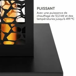 Top 10 👍 Blumfeldt Chauffages Radiants Et Poêles De Jardin Heat Hunter Poêle De Terrasse à Granulés 12,2 KW Mobile Inox Noir 🎁 -Jardin-et-Bricolage Soldes 10035216 fr 0003 logo