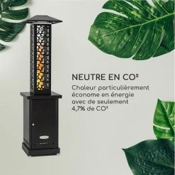 Top 10 👍 Blumfeldt Chauffages Radiants Et Poêles De Jardin Heat Hunter Poêle De Terrasse à Granulés 12,2 KW Mobile Inox Noir 🎁 -Jardin-et-Bricolage Soldes 10035216 fr 0005 logo