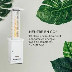 Top 10 😀 Blumfeldt Chauffages Radiants Et Poêles De Jardin Heat Hunter Poêle De Terrasse à Granulés 12,2 KW Mobile Inox Blanc 🎉 -Jardin-et-Bricolage Soldes 10035217 fr 0005 logo