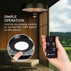 Le moins cher 👍 Blumfeldt Chauffages Radiants Et Poêles De Jardin Chauffage Rayonnant Infrarouge Camden Heat Deluxe 😍 -Jardin-et-Bricolage Soldes 10035346 uk 0004 logo Blumfeldt Camden Heat Deluxe Infrarot Heizstrahler