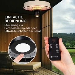 Les meilleures critiques de 🔔 Blumfeldt Chauffages Radiants Et Poêles De Jardin Chauffage Rayonnant Infrarouge Camden Heat Deluxe ✔️ -Jardin-et-Bricolage Soldes 10035347 yy 0004 logo Blumfeldt Camden Heat Deluxe Infrarot Heizstrahler